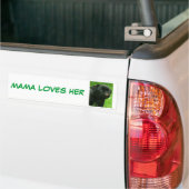 MAMA VERLIEZT HAAR POGS BUMPERSTICKER (Op Truck)