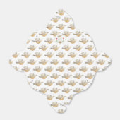 Mama Vogel Vliegen over Nest met harten Dank U F Bedankdoosjes (Uitgevouwen)