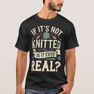 Mama Vrouwen Garens Haakliefhebber Grappig T-shirt