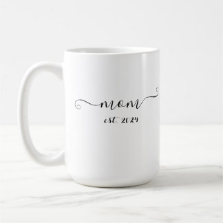 Mama West. 2024 Elegante Gift voor Toekomstige Moe Koffiemok