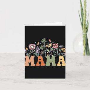 Mama Wildflower Bloemige Verjaardag Baby Shower Ni Kaart