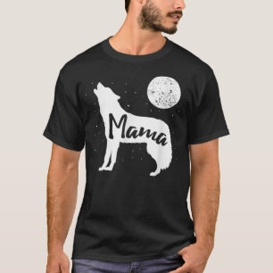 Mama Wolf T-Shirt Famille de loups