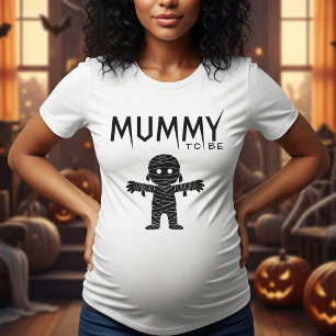 Mama wordt Halloween Baby shower Mom White T-shirt