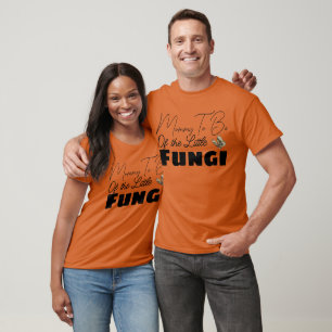 Mama wordt het kleine paddenstoel Baby shower T-shirt