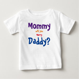 Mama zal je met papa trouwen.
