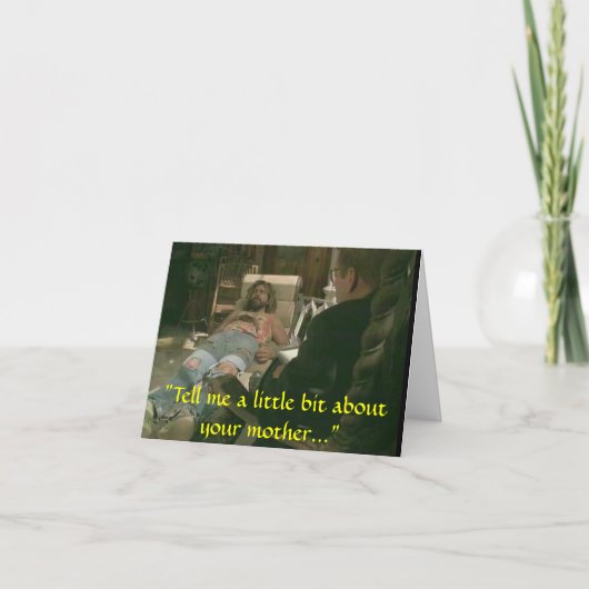 Mama zorgen maken kaart (Voorkant)