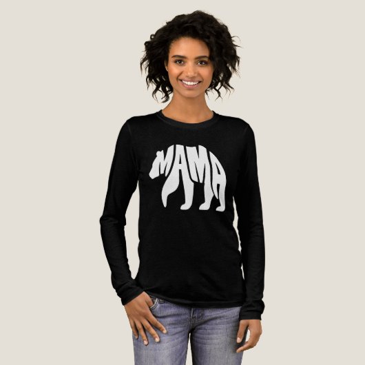 Mamabeer Tri-Blend Shirt (Voorkant)