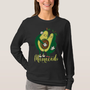 Mamacado avocado mam zwanger Moederdag pregna T-shirt