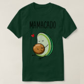 Mamacado Avocado Zwangerschap Zwangerschap Zwanger T-shirt (Design voorkant)