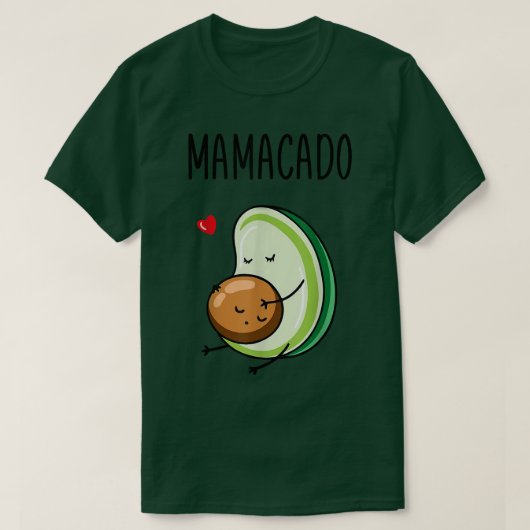 Mamacado Avocado Zwangerschap Zwangerschap Zwanger T-shirt (Design voorkant)
