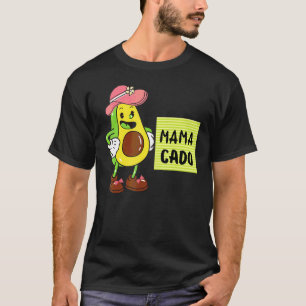 Mamacado Cute Avocado Zwangere Mam T-shirt