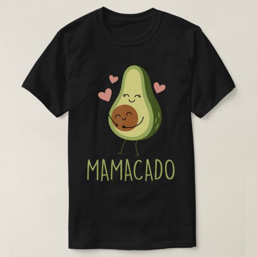 Mamacado Funny Avocado Mam Gifts for Pregnancy Ann T-shirt (Design voorkant)