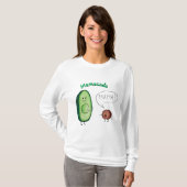 Mamacado Funny Avocado Mom Design – Schattige Pun  T-shirt (Voorkant volledig)