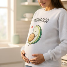 MAMACADO Funny Pregnancy T-Shirt | Avocado Mom