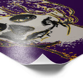 mamacita calaveras foto afdruk (Hoek)