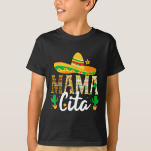 Mamacita Cinco De Mayo 5 De Mayo Cactus Feest Mot T-shirt