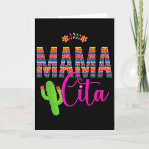 Mamacita Cinco De Mayo 5 De Mayo Cactus Feest Vrou Kaart