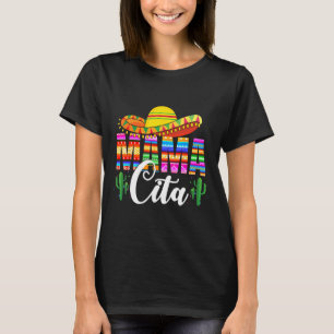 Mamacita Cinco De Mayo Luipaard Feest Mexicaanse M T-shirt
