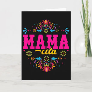 Mamacita Eerste Fiesta Verjaardag Voor Vrouwen - C Kaart