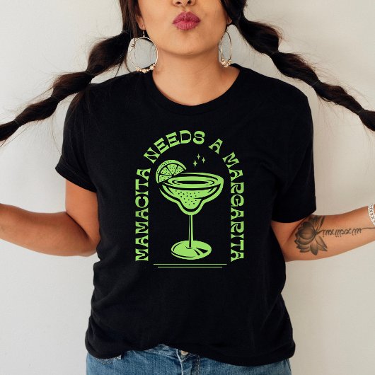 Mamacita heeft een Margarita Cinco de Mayo T-Shirt