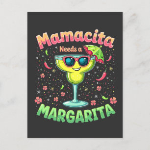 Mamacita heeft een Margarita nodig  Cinco De Mayo  Uitnodiging Briefkaart