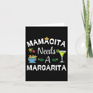 Mamacita heeft Margarita Cinco de Mayo Mexicaans v Kaart