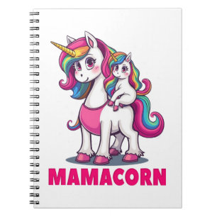 Mamacorn - De Magische Eenhoorn Moeder Notitieboek