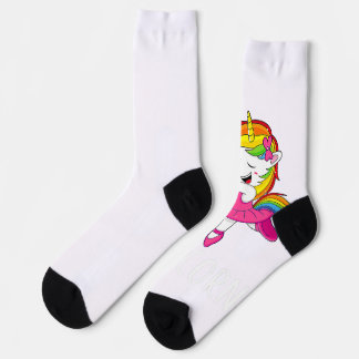 Mamacorn Eenhoorn Mama Ballerina Mother_s Day T-Sh Sokken