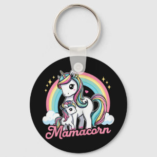 Mamacorn - Grappig Schattige Eenhoorn Kostuum Moed Sleutelhanger