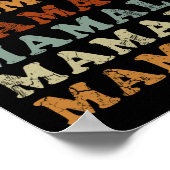 Mamala Kamala Harris 24 Democraat Poster (Hoek)