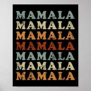 Mamala Kamala Harris 24 Democraat Poster