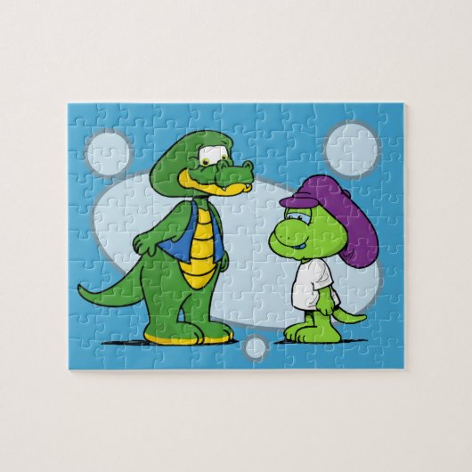 Mamamacanz Jigzaag Puzzle Legpuzzel (Horizontaal)