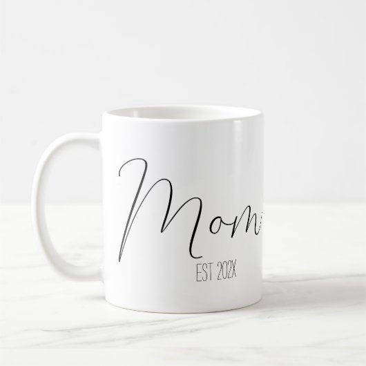 Maman a créé un cadeau 202x pour maman mug (Gauche)