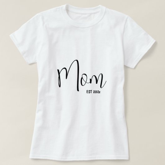 Maman a créé un cadeau 202x pour maman tshirt (Design devant)
