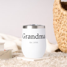 Maman a créé un nouveau cadeau de typographie gran