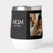 Maman a établi la photo de script (Gauche)