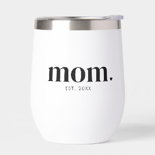 Maman a établi un nouveau cadeau de maman Tumbler