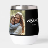Maman a établi un script de photo noir (Arrière)