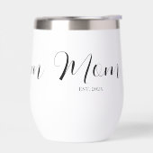 Maman a établi un script et une année personnalisé (Gauche)