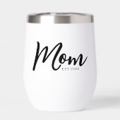 Maman a établi un script noir (Arrière)