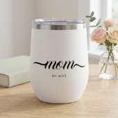 Maman a établi un script personnalisé Année Mère
