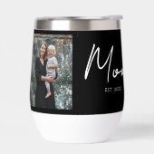 Maman a établi un script photo noir (Gauche)
