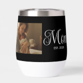 Maman a établi un script photo noir (Arrière)