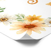 Maman À Être Baby shower Affiche de bienvenue (Coin)