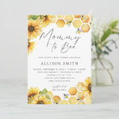 Maman À Être Baby shower Invitation (Debout devant)