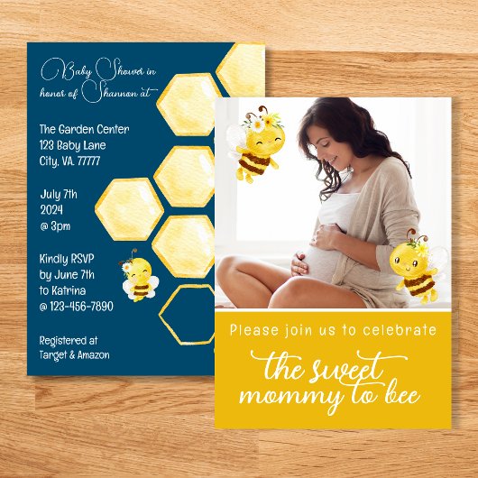 Maman À Être Baby shower Invitation
