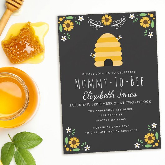 Maman À Être Baby shower Invitation