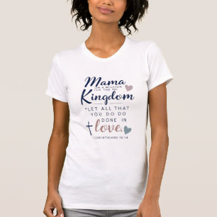 Maman à l'esprit royaliste - T-shirt chrétien