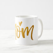 Maman Amour Accent Coeur Garder Mug (Devant droit)