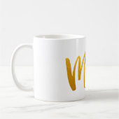 Maman Amour Accent Coeur Garder Mug (Gauche)
